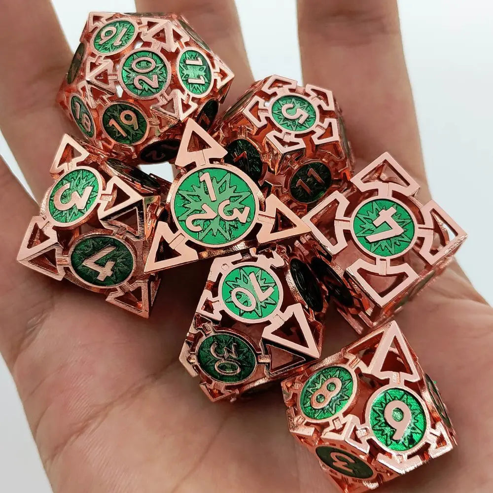 Regal Forge: Premium Metal Dice Set