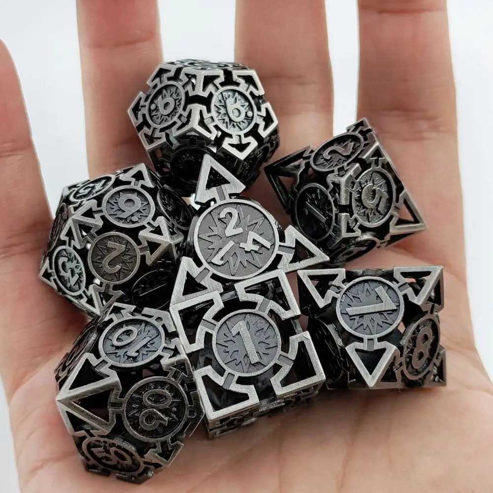 Regal Forge: Premium Metal Dice Set