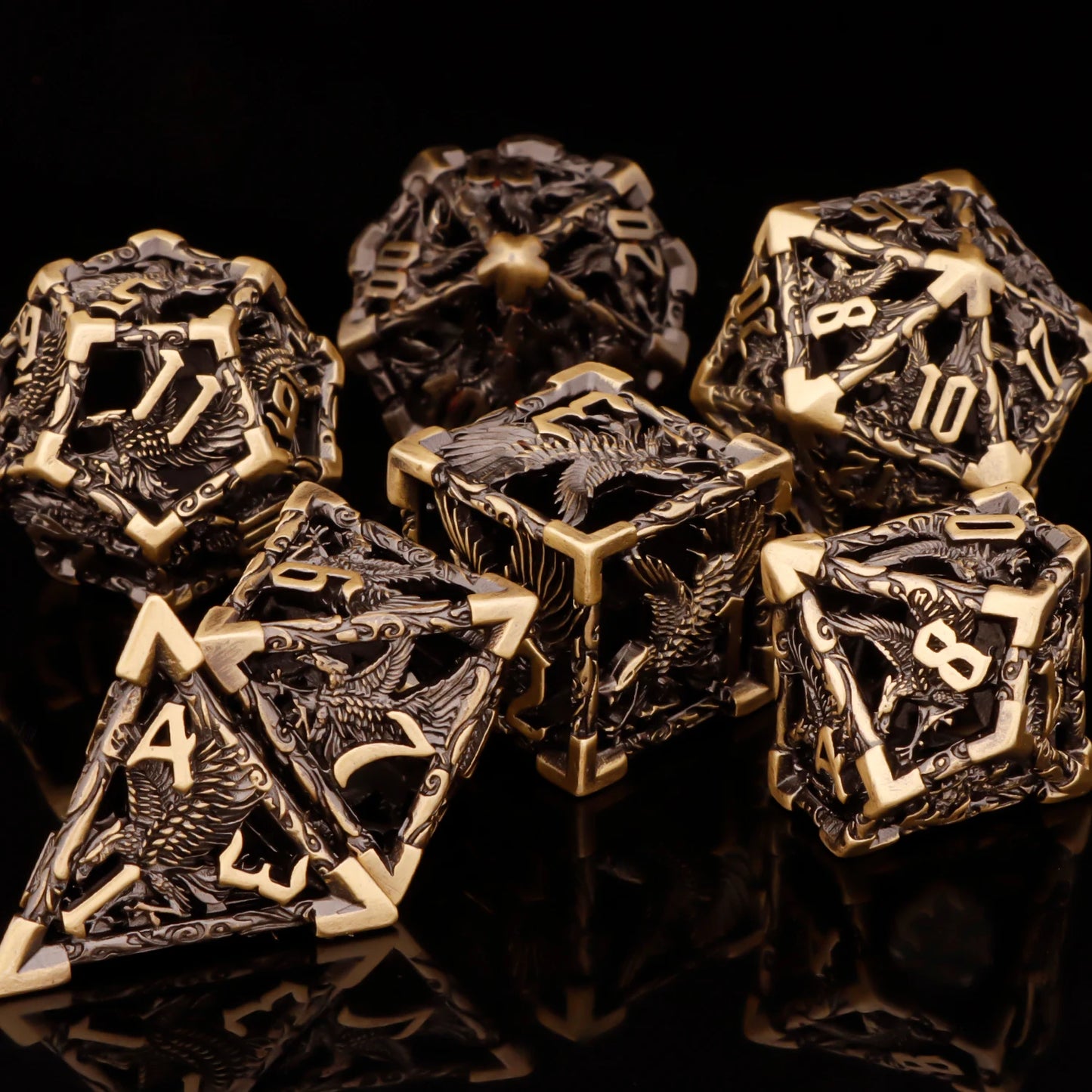 Regalia of the Realms: 2024's Metal D20 DM's Collection