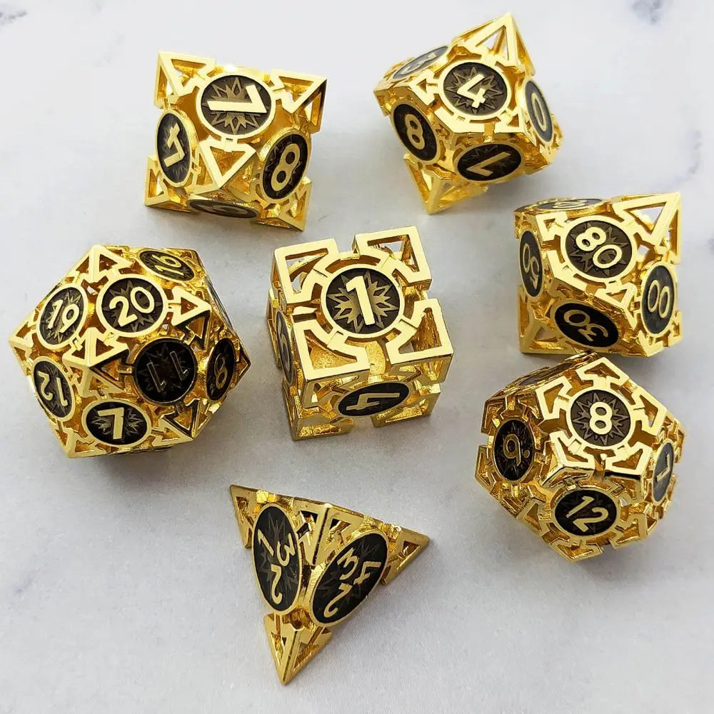 Regal Forge: Premium Metal Dice Set