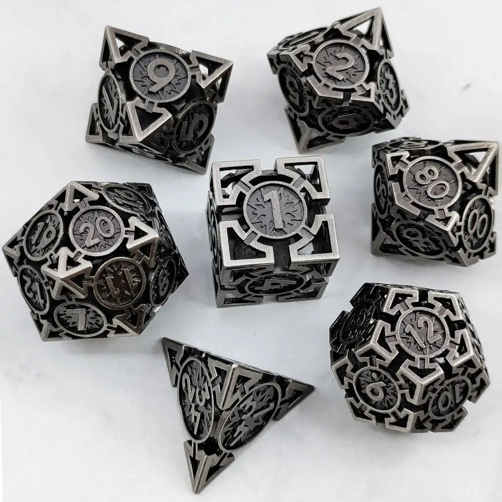 Regal Forge: Premium Metal Dice Set