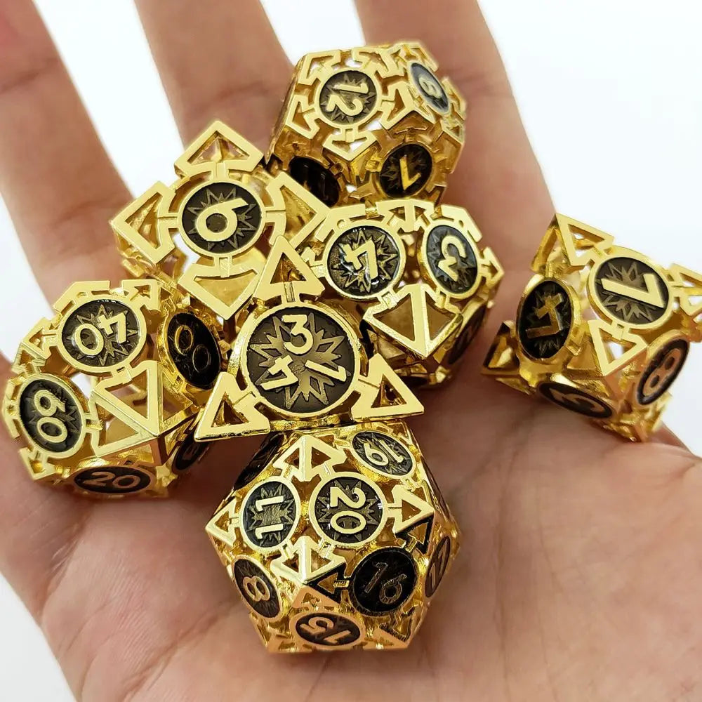 Regal Forge: Premium Metal Dice Set