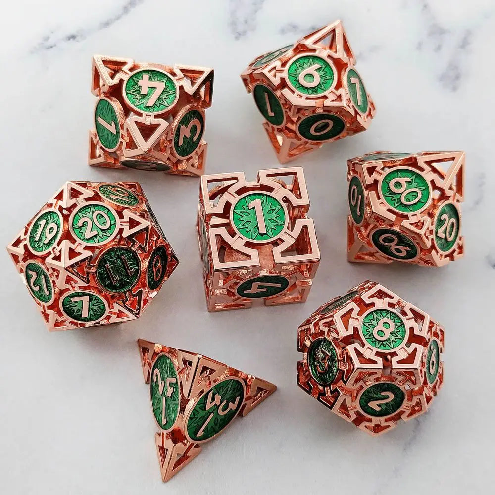 Regal Forge: Premium Metal Dice Set