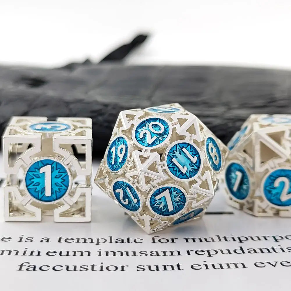 Regal Forge: Premium Metal Dice Set