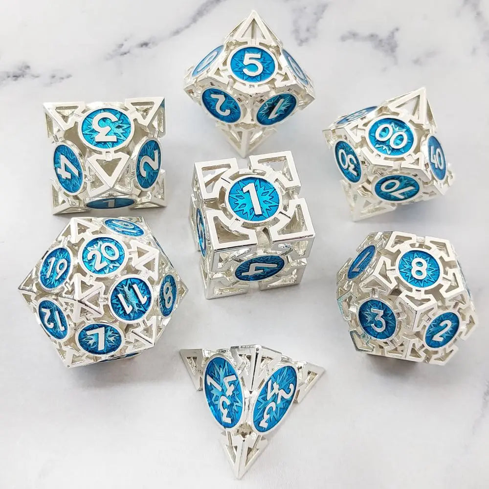 Regal Forge: Premium Metal Dice Set