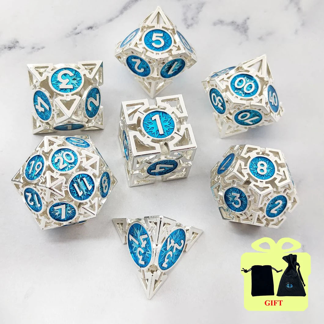 Regal Forge: Premium Metal Dice Set