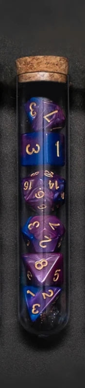 2024 Dice Labs - D20 Test Tube Dice Set