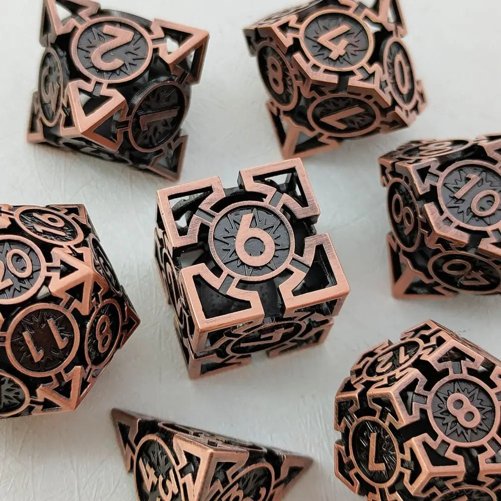 Regal Forge: Premium Metal Dice Set