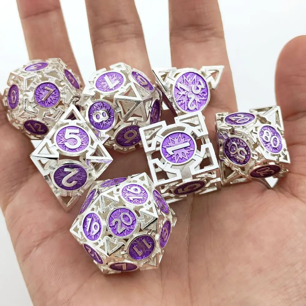 Regal Forge: Premium Metal Dice Set